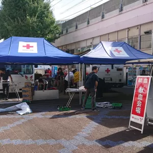 献血｜江戸川区小岩駅前（2019年9月28日）のサムネイル